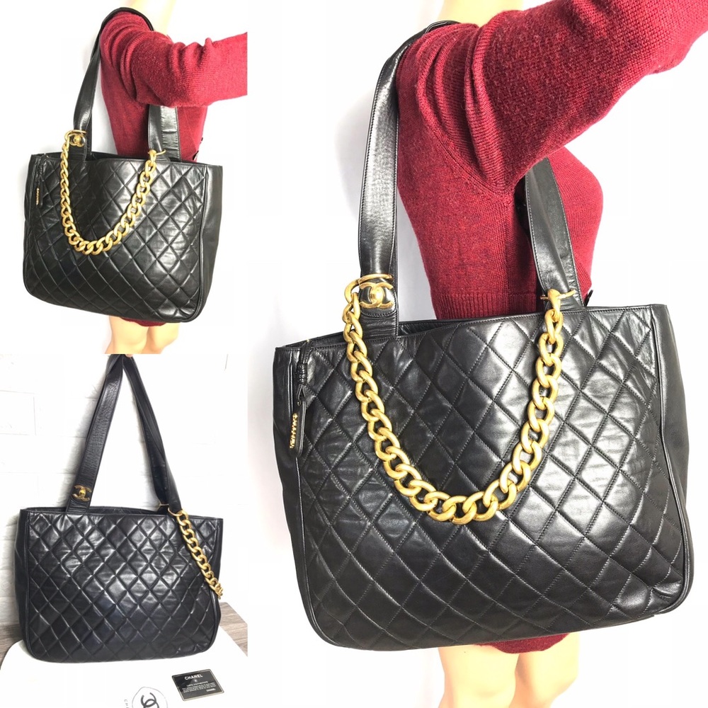 ✨LARGE CHANEL QUILTED TOTE